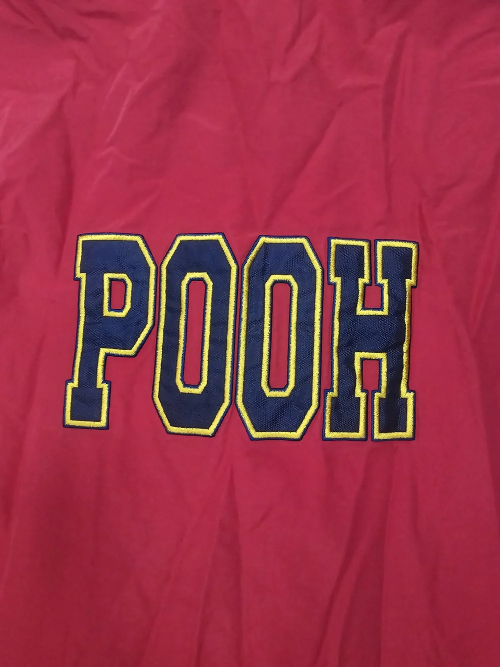 Vintage Disney Store Winnie the Pooh Hooded Windbreaker Jacket XXL Embroidered
